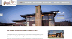 Desktop Screenshot of prairieridge.net